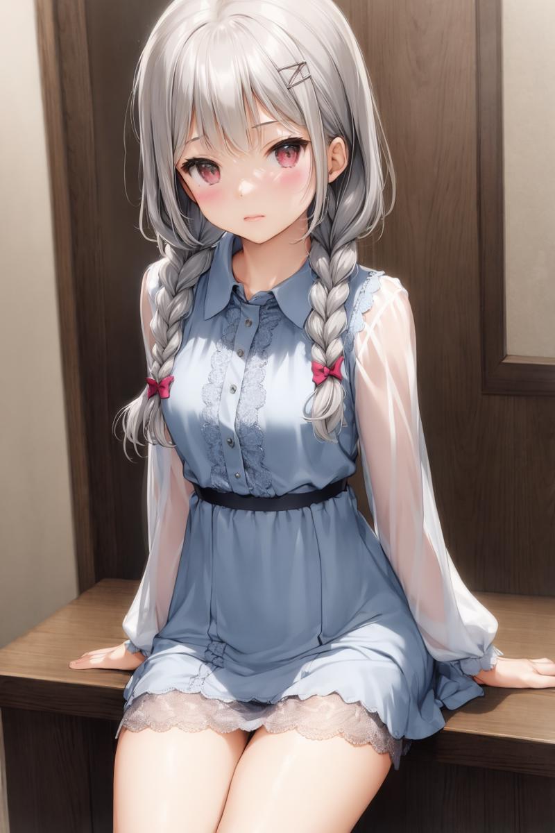 02228-420991719-1girl, gray hair, twin braids, collared dress,.png